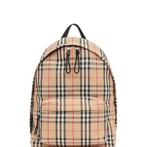 Burberry Vintage Check Nylon Backpack